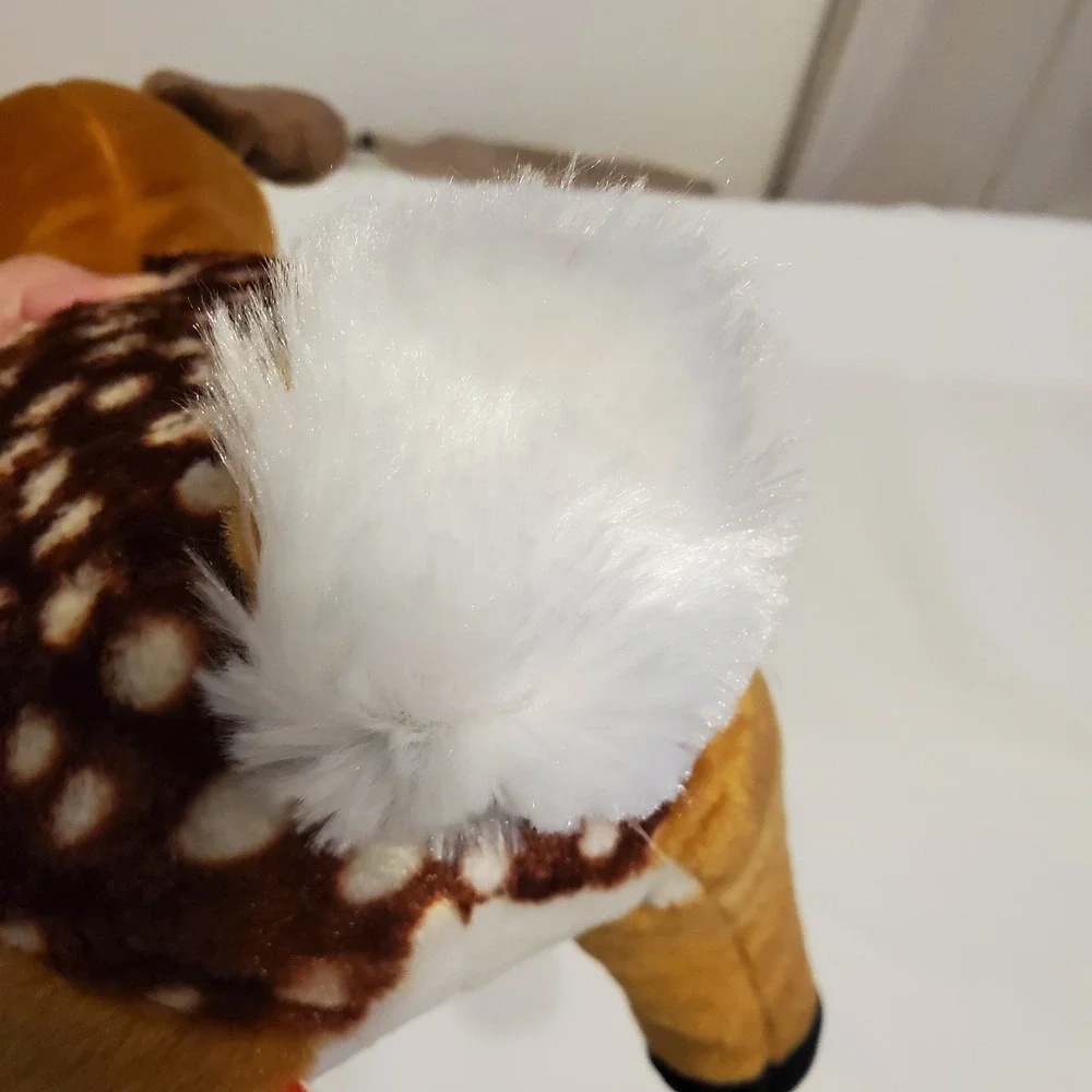 Wild Republic Plush Fawn Deer Stuffed Animal Brown White Spots